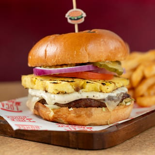 Single Hawaiian Burger