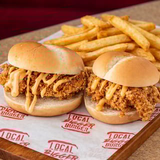 2 Chicken Sliders with Fries