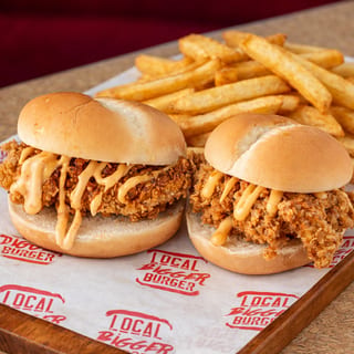 2 Chicken Sliders with Fries
